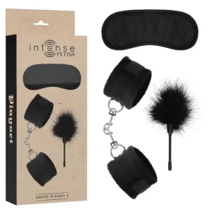 Kit Erótico algemas, máscara