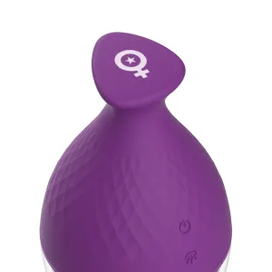 Vibrador rewolingo com língua - Estimulador de clitóris