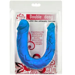 dildo duplo azul Brinquedos para adultos
