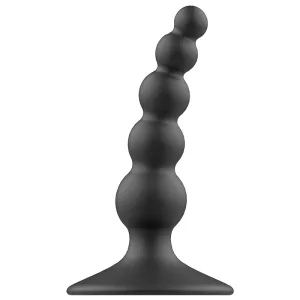 Plug anal preto de 10cm