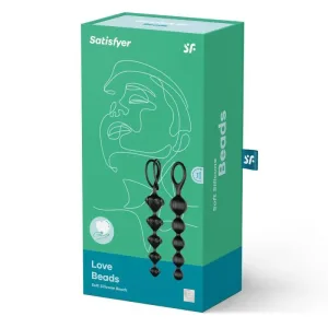 Satisfyer - Contas anais pretas